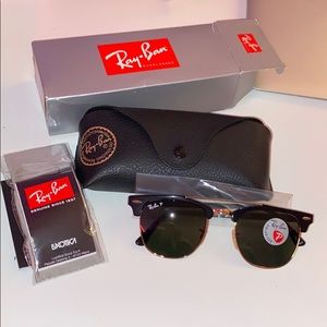 Ray Ban Clubmaster polarized sunglasses